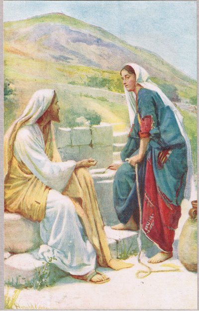 The well of Sychar by Harold Copping